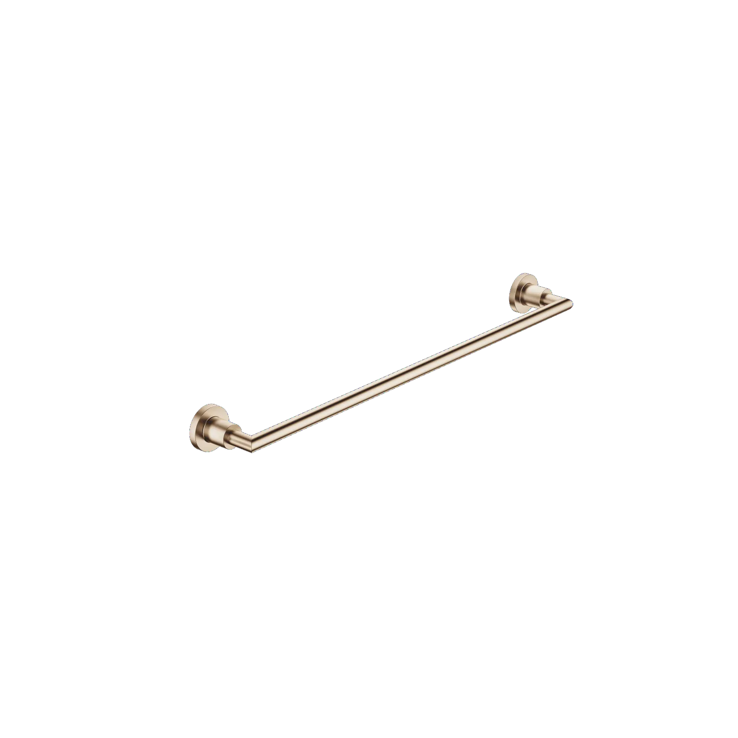 Dornbracht Badetuchhalter TARA Light Gold gebürstet, Stichmaß 600 mm, Breite 655 mm, Höhe 55 mm, Rosette Ø 55 mm, Ausladung 81 mm Dornbracht Badetuchhalter TARA Light Gold gebürstet, Stichmaß 600 mm, Breite 655 mm, Höhe 55 mm, Rosette Ø 55 mm, Ausladung 81 mm