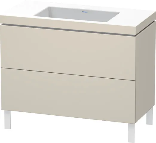 Duravit Set bodenstehend „L-Cube“ 100 × 48 × 69,8 cm Duravit Set bodenstehend „L-Cube“ 100 × 48 × 69,8 cm