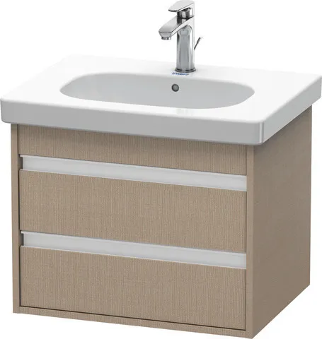 Duravit Waschtischunterschrank wandhängend „Ketho“ 60 × 48 × 45,5 cm Leinen Duravit Waschtischunterschrank wandhängend „Ketho“ 60 × 48 × 45,5 cm Leinen