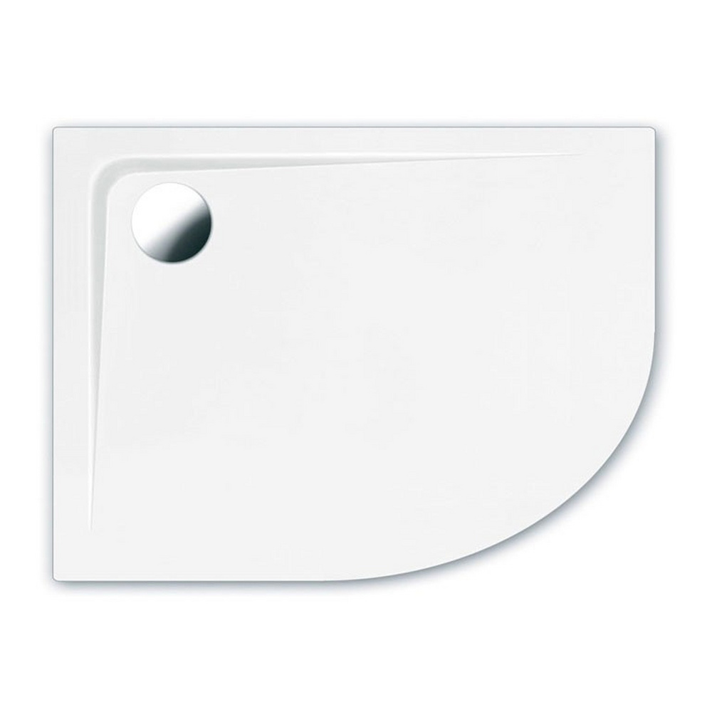 Duschwanne „Bologna“ 90 × 120 cm in Weiß