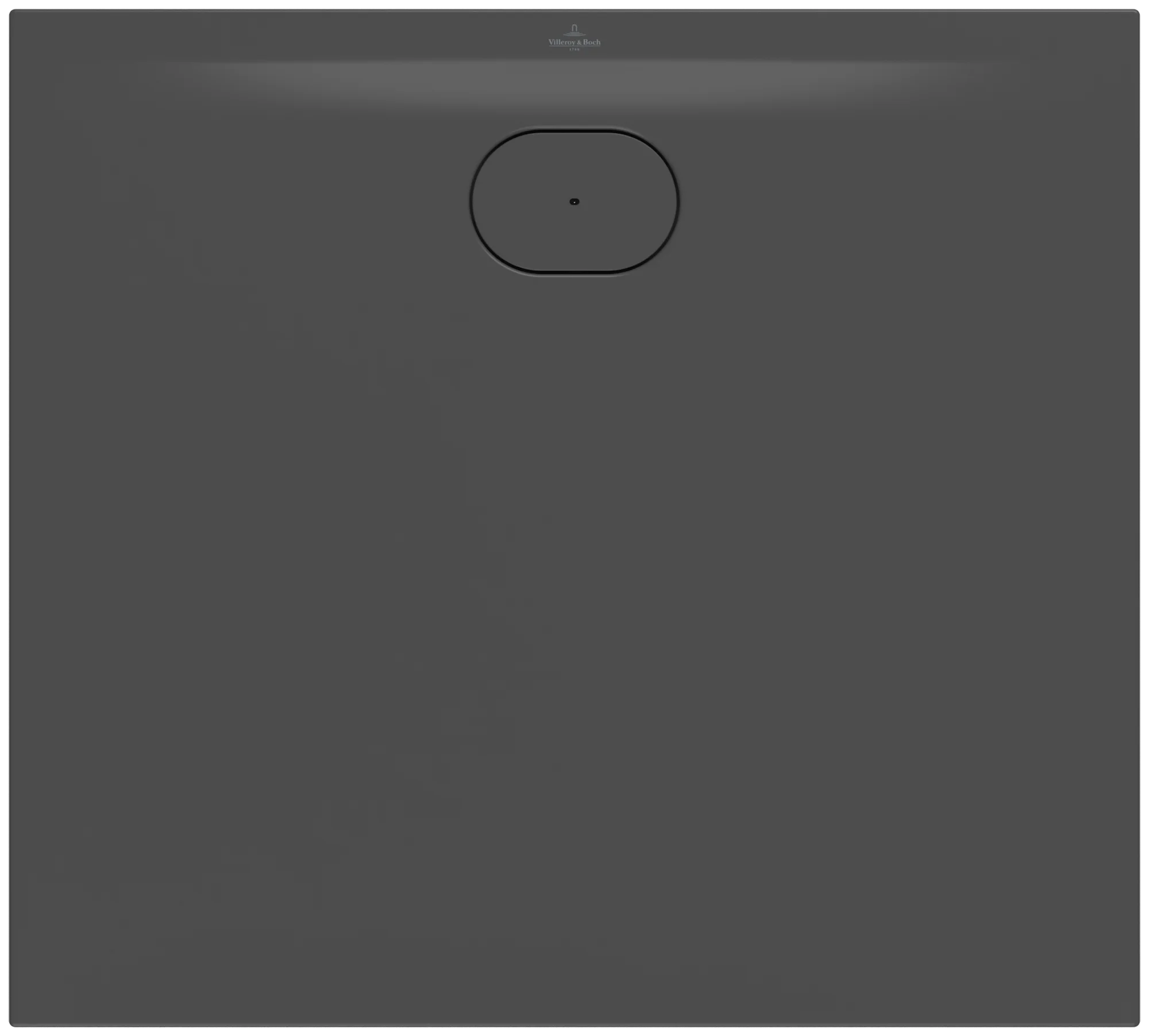 Villeroy & Boch Duschwanne Ecora, rechteckig, Anthracite, 1000 x 900 mm, Höhe 35 mm