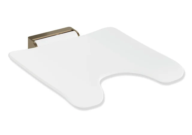 HEWI System 900 - Mobiler Klappsitz, PVD, Bronze gebürstet, 450x528 mm, Sitzfläche 450x450 mm HEWI System 900 - Mobiler Klappsitz, PVD, Bronze gebürstet, 450x528 mm, Sitzfläche 450x450 mm
