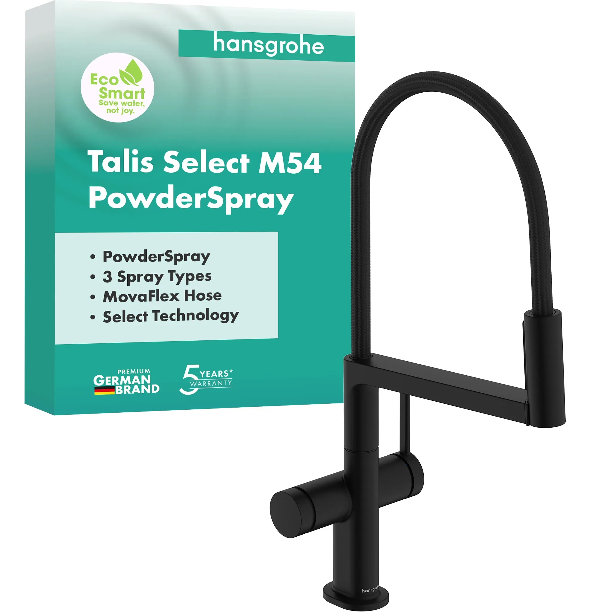 Hansgrohe Küchenarmatur „Talis Select M54“ Ausladung 0 mm