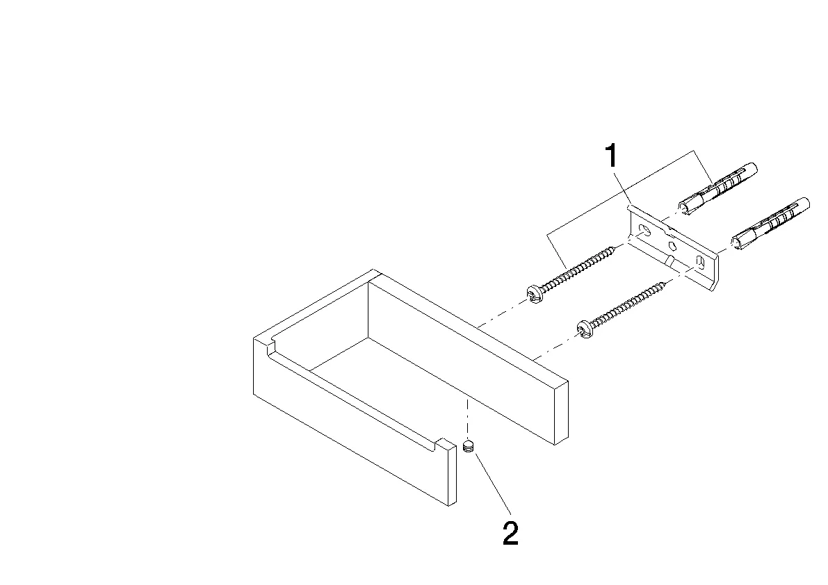 Papierrollenhalter ohne Deckel SERIENSPEZIFISCH Chrom 83500780 Papierrollenhalter ohne Deckel SERIENSPEZIFISCH Chrom 83500780