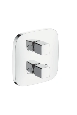 Fertigset iControl PuraVida Absperr- und Umstellventil chrom Fertigset iControl PuraVida Absperr- und Umstellventil chrom