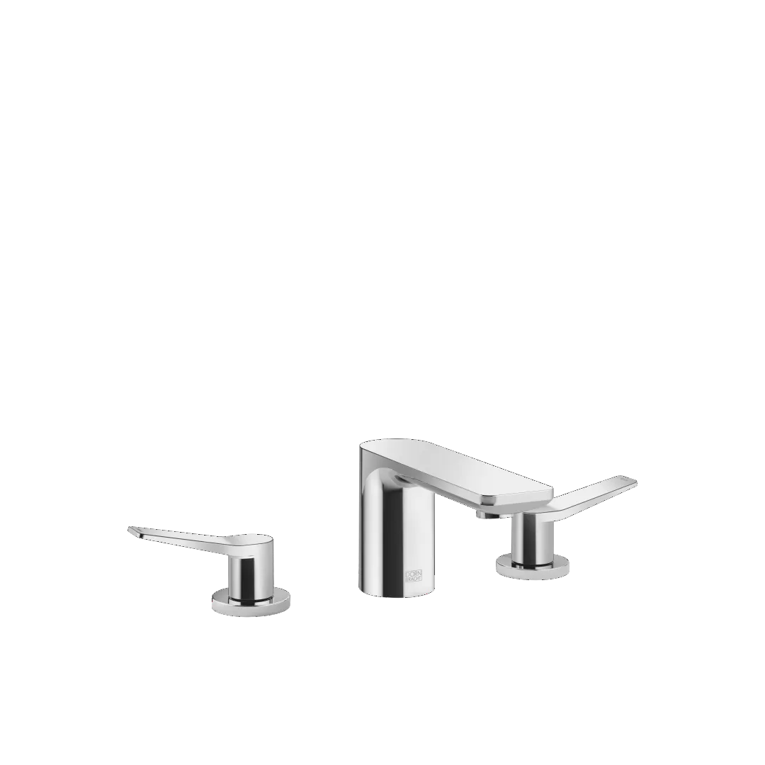 Waschtisch-Dreilochbatterie mit Ablaufgarnitur LISSÉ Chrom 20713845 Waschtisch-Dreilochbatterie mit Ablaufgarnitur LISSÉ Chrom 20713845