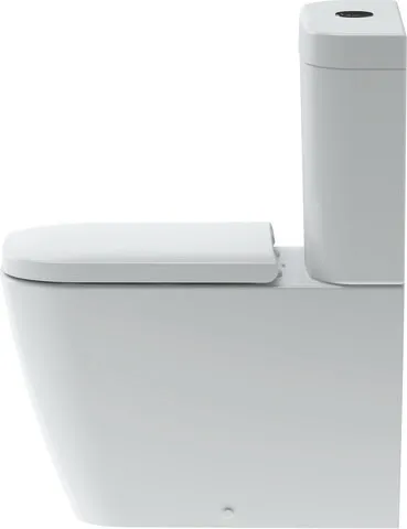 Duravit Happy D.2 Stand WC, Tiefspüler, weiß