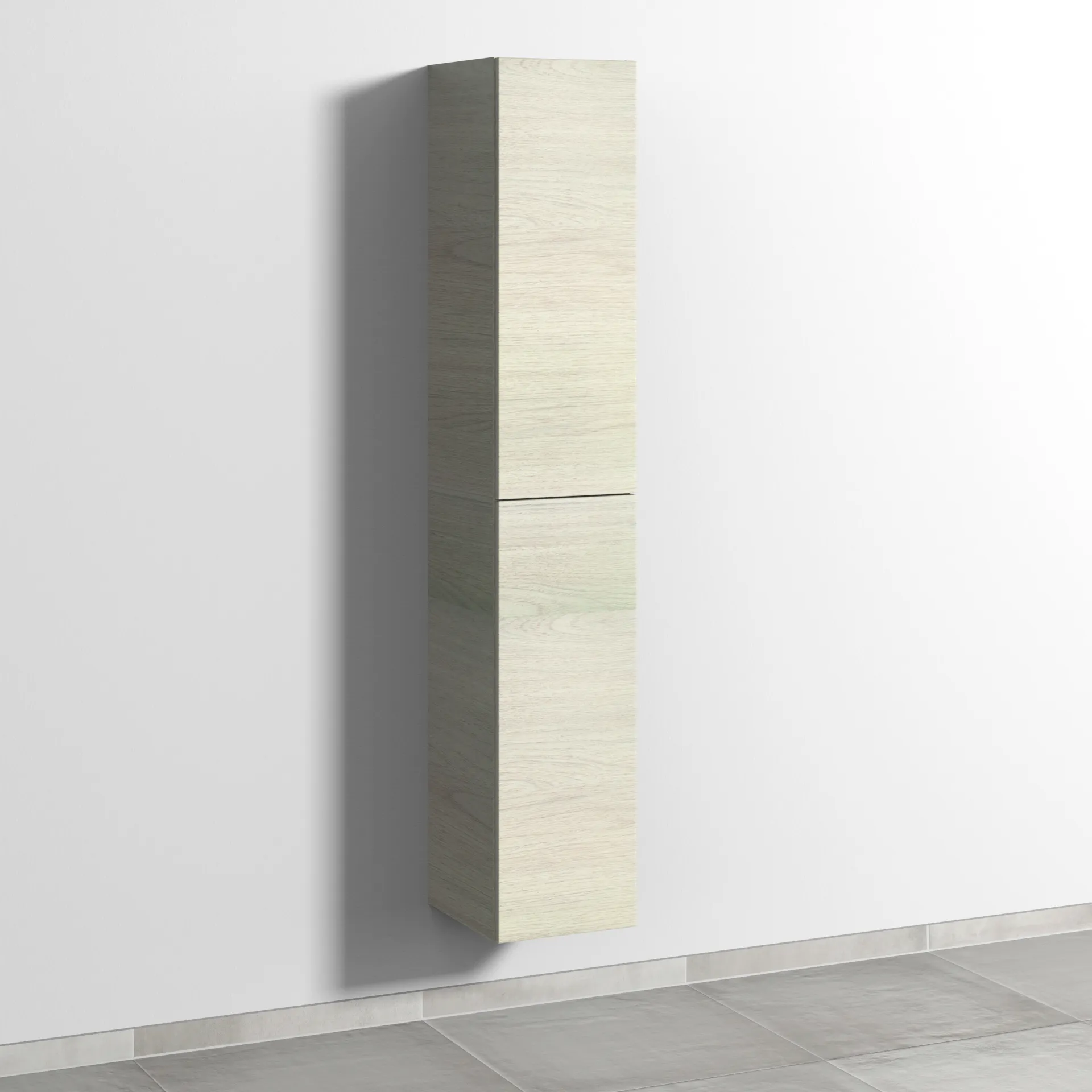 Sanipa Hochschrank „3way“ 300 × 1700 × 345 mm Anschlag rechts, in White Oak, Anschlag rechts