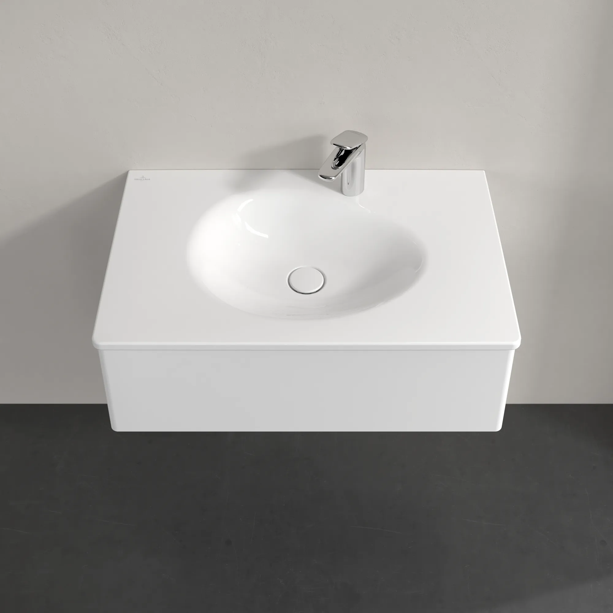 Villeroy & Boch Antao Waschbeckenunterschrank K01, 788x256x496 mm, White Matt Lacquer