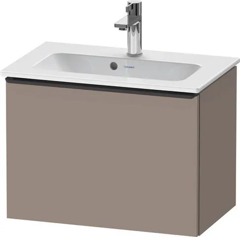 Duravit Waschtischunterschrank wandhängend „D-Neo“ 61 × 44 × 37,2 cm Basalt Matt Duravit Waschtischunterschrank wandhängend „D-Neo“ 61 × 44 × 37,2 cm Basalt Matt