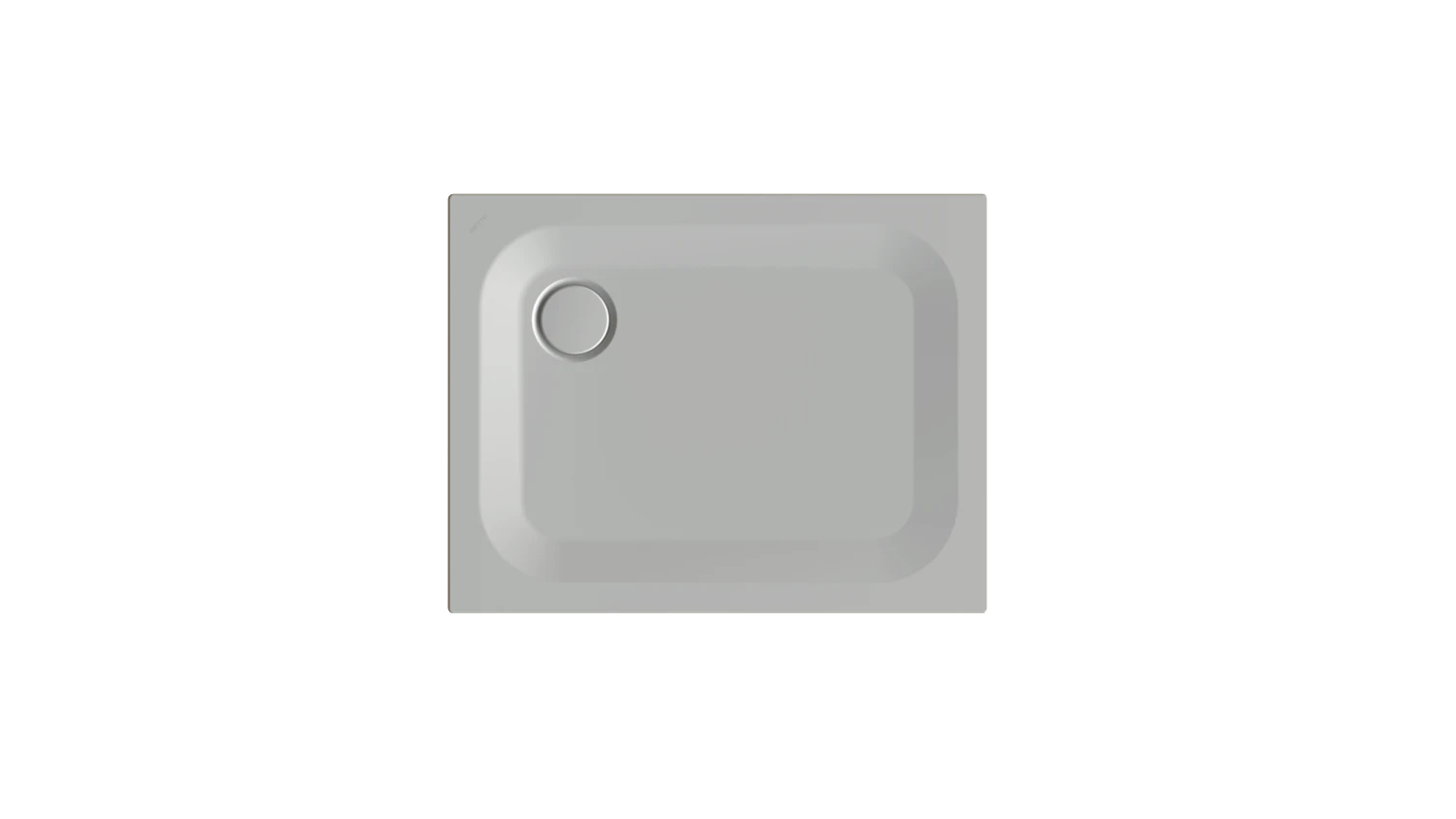 Bette rechteck Duschwanne „BetteUltra“ 900 × 700 mm ohne Oberflächenbeschichtung, ohne Oberflächenveredelung, mit Wannenträger, in Flanell