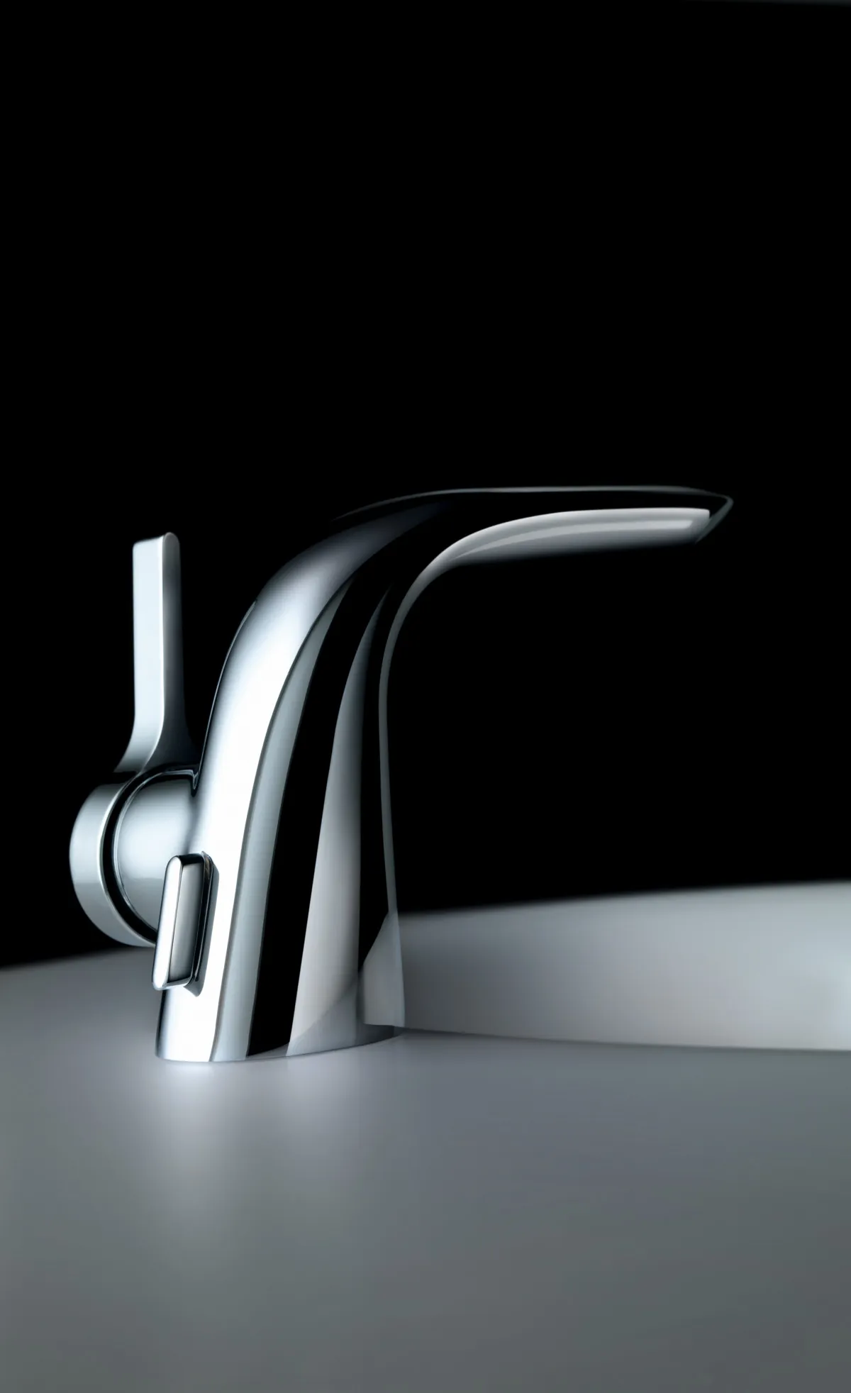 Waschtischarmatur Melange, ohne Ablaufgarnitur, flex.Schläuche, Ausladung 136mm, Chrom Waschtischarmatur Melange, ohne Ablaufgarnitur, flex.Schläuche, Ausladung 136mm, Chrom