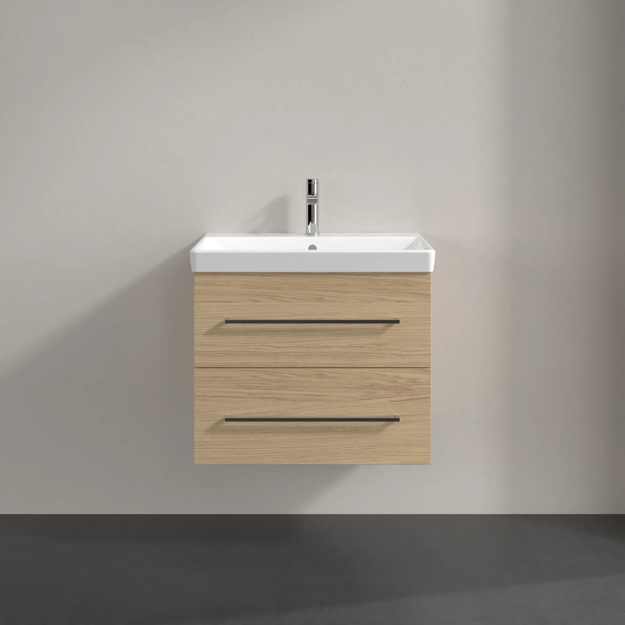 Villeroy & Boch Avento Unterschrank für Unterbauwaschbecken 626x514x484mm Eckig Holz Nordic Oak