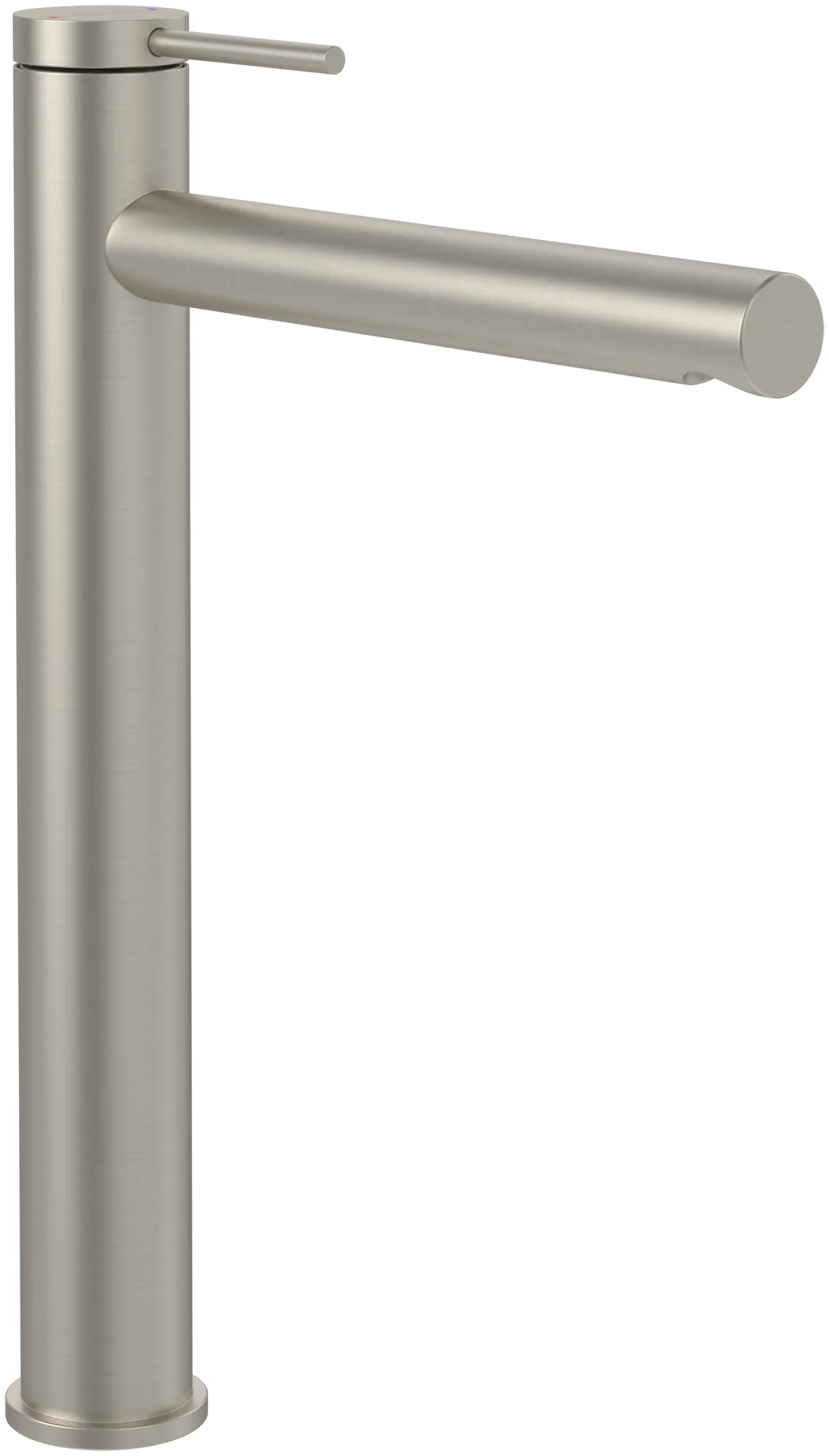 Einhand-Waschtischarmatur „Loop & Friends“ 21,9 cm Ausladung 182 mm in Brushed Nickel Matt Einhand-Waschtischarmatur „Loop & Friends“ 21,9 cm Ausladung 182 mm in Brushed Nickel Matt