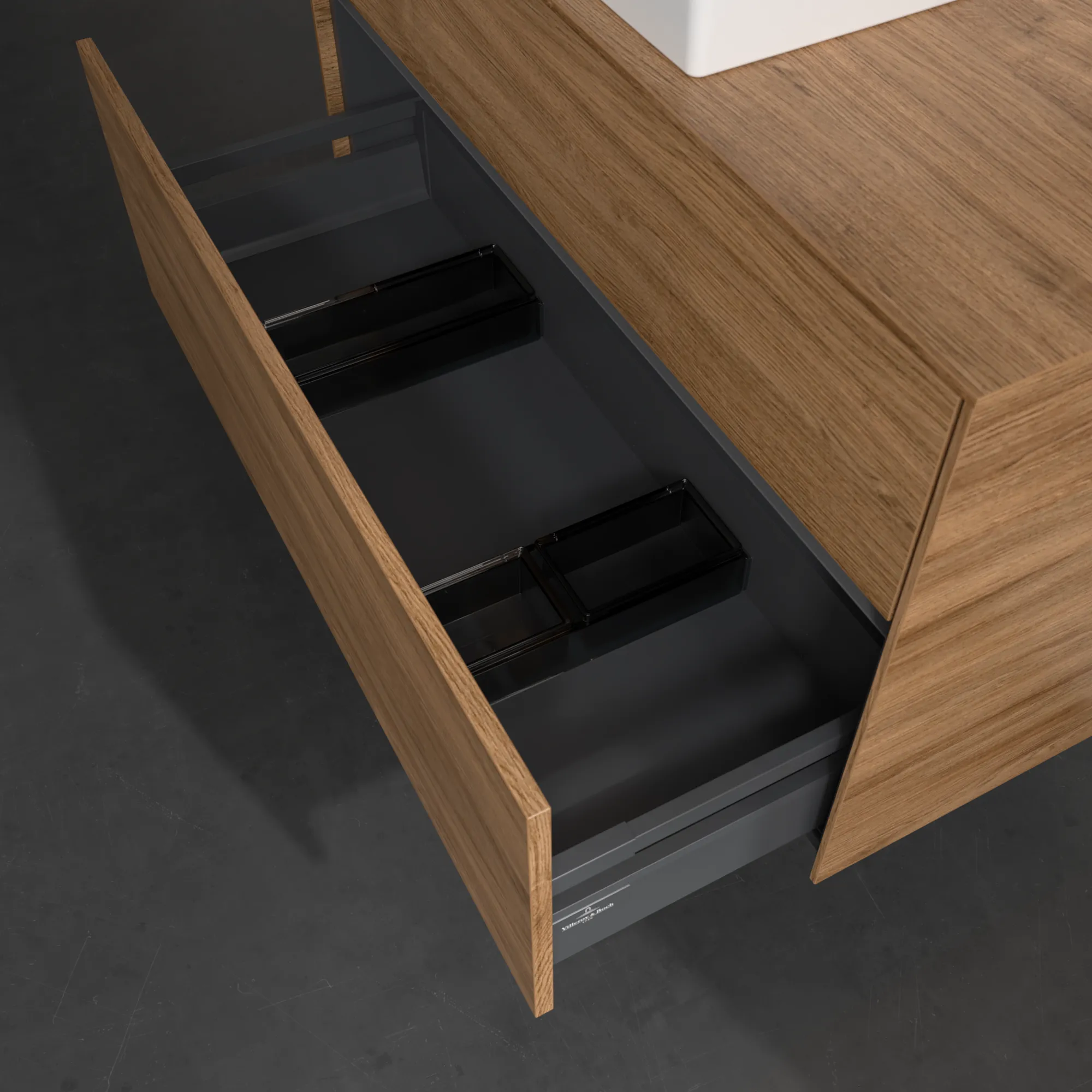 Villeroy & Boch Collaro Waschbeckenunterschrank C126B0, 1000x548x500mm, Kansas Oak