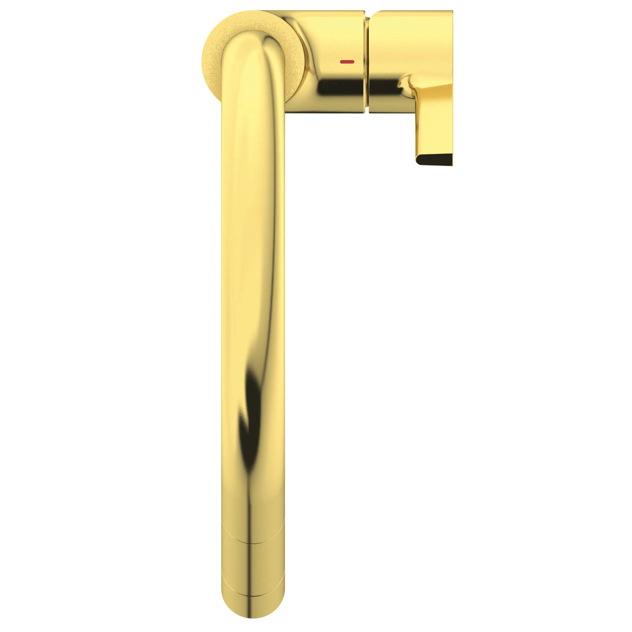 Ideal Standard Küchenarmatur Gusto Brushed Gold, Ausladung 241 mm, 2-Funktions-Brause, Einhebelbedienung