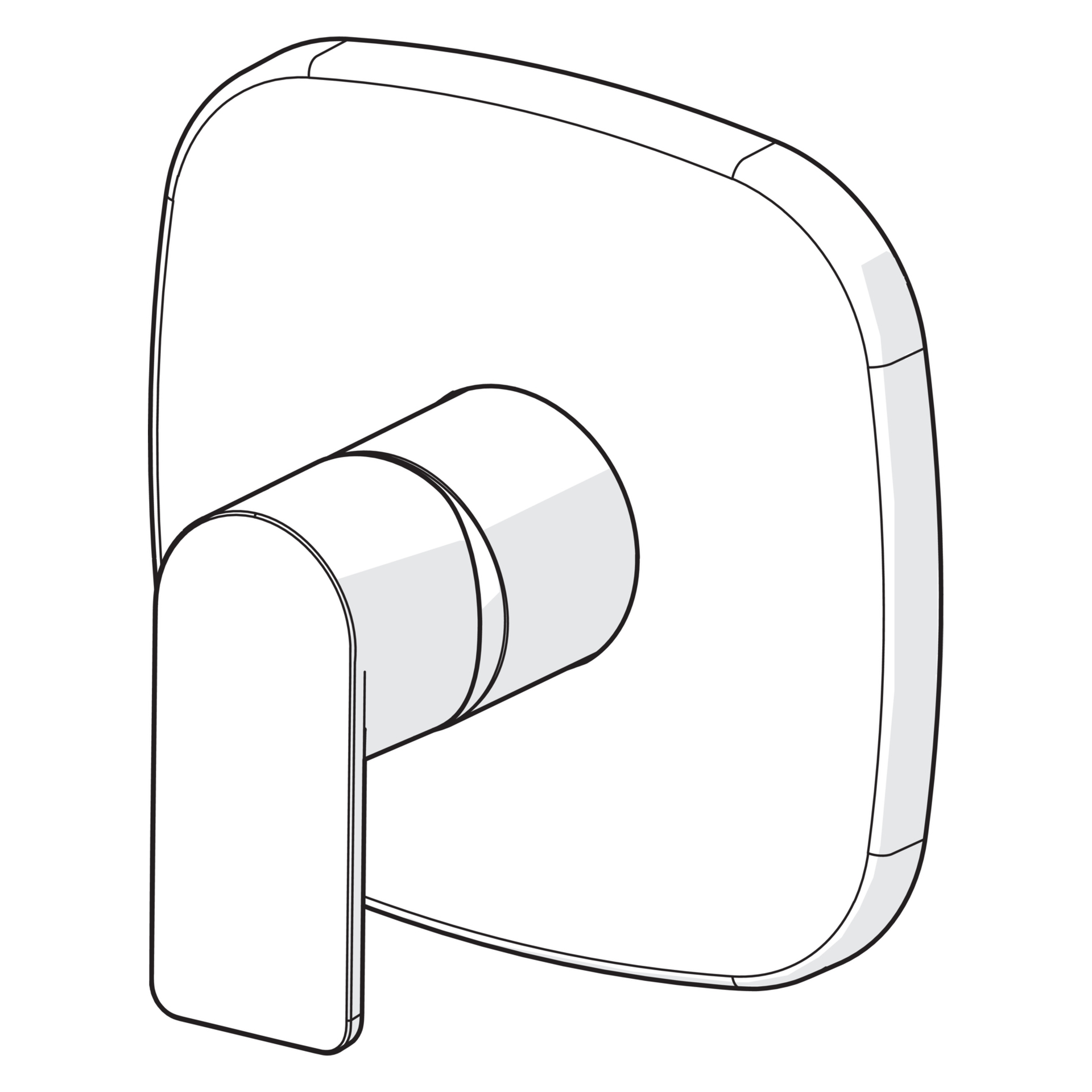 HansaSTELA Duscharmatur Einhebelmischer Fertigset für Brause-Batterie HansaSTELA 8785 Rosette soft edge Chrom HansaSTELA Duscharmatur Einhebelmischer Fertigset für Brause-Batterie HansaSTELA 8785 Rosette soft edge Chrom