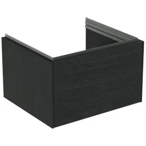 Ideal Standard Möbelwaschtischunterschrank Conca 1 Auszug 600x505x370mm Eiche geflammt