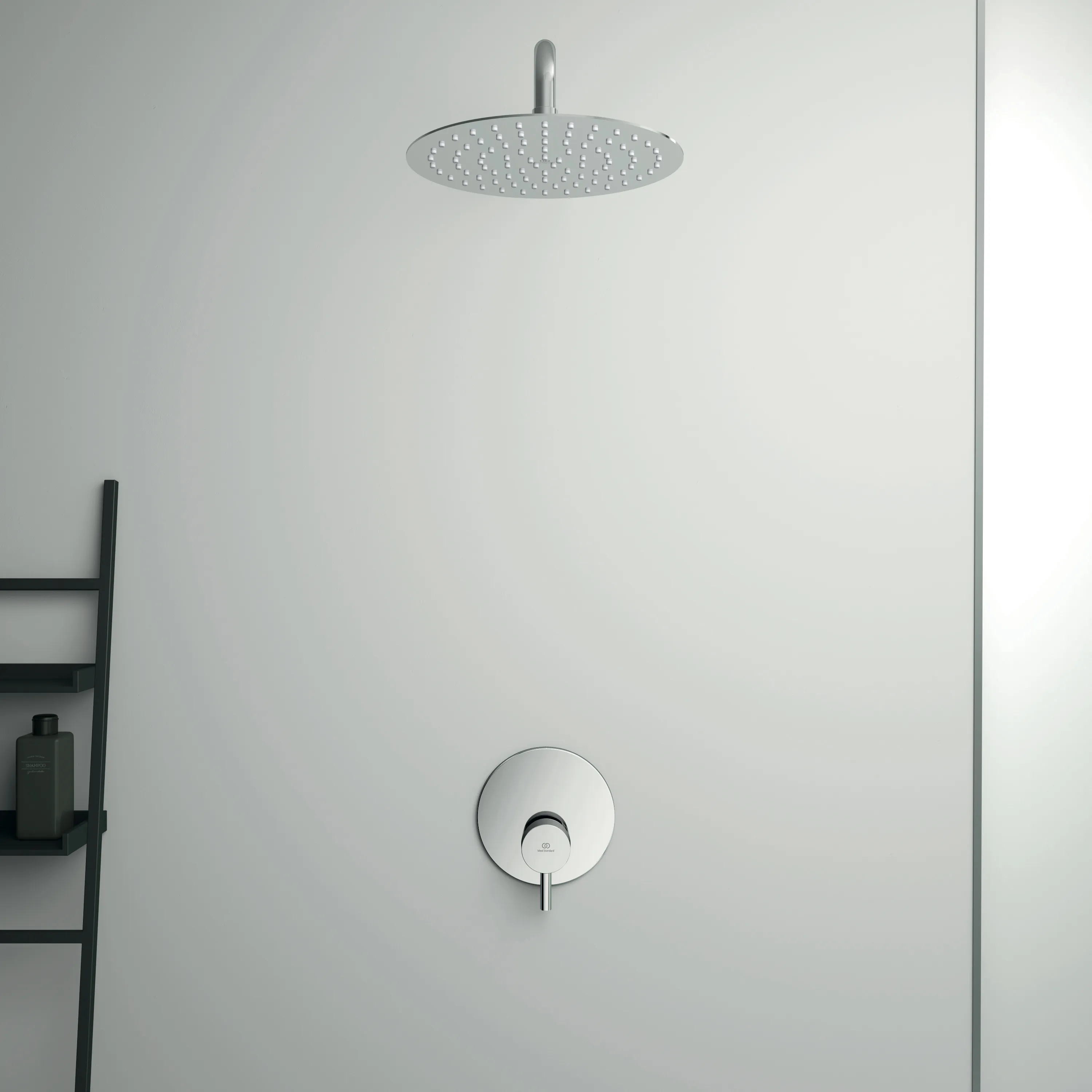 Regenbrause Idealrain Luxe, Durchmesser:250mm, Edelstahl poliert Regenbrause Idealrain Luxe, Durchmesser:250mm, Edelstahl poliert