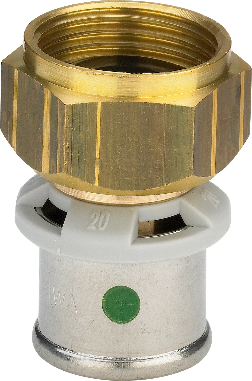 Viega „Sanfix P“ Anschlussverschraubung 32 mm × 1 1/2″ Viega „Sanfix P“ Anschlussverschraubung 32 mm × 1 1/2″