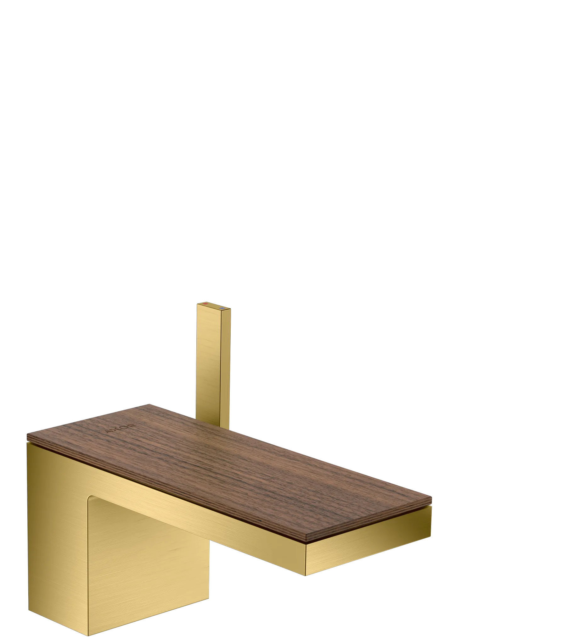 Hansgrohe AXOR MyEdition Mischer mit Platte 200 Amerikanischer Nussbaum Hansgrohe AXOR MyEdition Mischer mit Platte 200 Amerikanischer Nussbaum