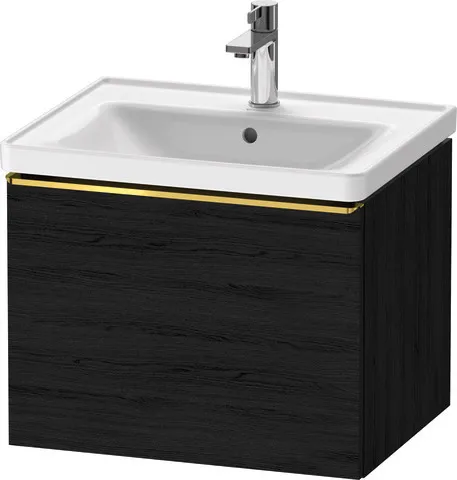 Duravit Waschtischunterschrank wandhängend „D-Neo“ 58,4 × 44 × 45,2 cm in Eiche Schwarz Duravit Waschtischunterschrank wandhängend „D-Neo“ 58,4 × 44 × 45,2 cm in Eiche Schwarz