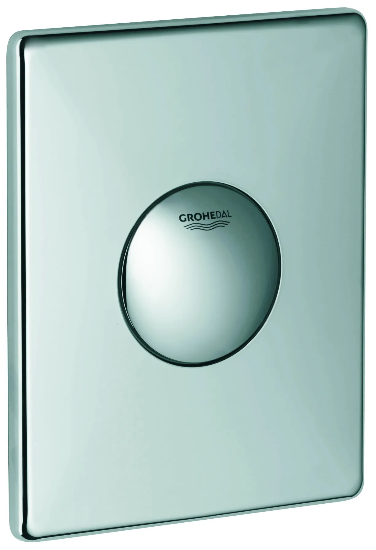 Grohe Skate WC-Betätigung 37547, senkrechte Montage, 156x197mm, Druckknopfbetätigung, chrom Farbe: chrom Grohe Skate WC-Betätigung 37547, senkrechte Montage, 156x197mm, Druckknopfbetätigung, chrom Farbe: chrom