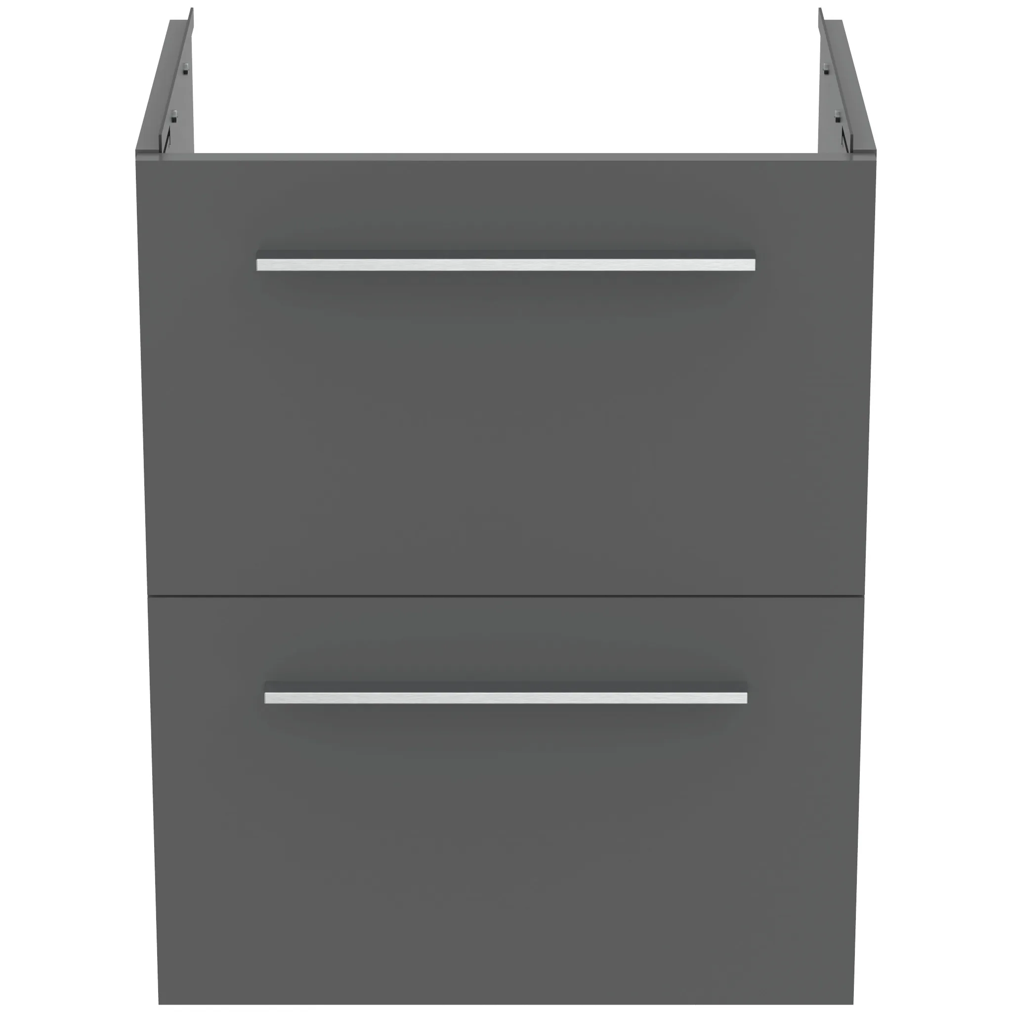 Ideal Standard Waschtischunterschrank „i.lifeS“ 50 × 63 × 37,5 cm Quarzgrau matt