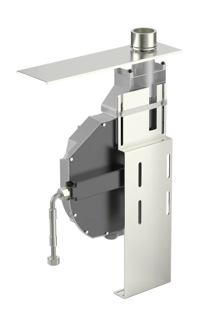 Hansa Rollbox für Schlauch Hansa 5306 mit Grundplatte, Fliesenrandmontage