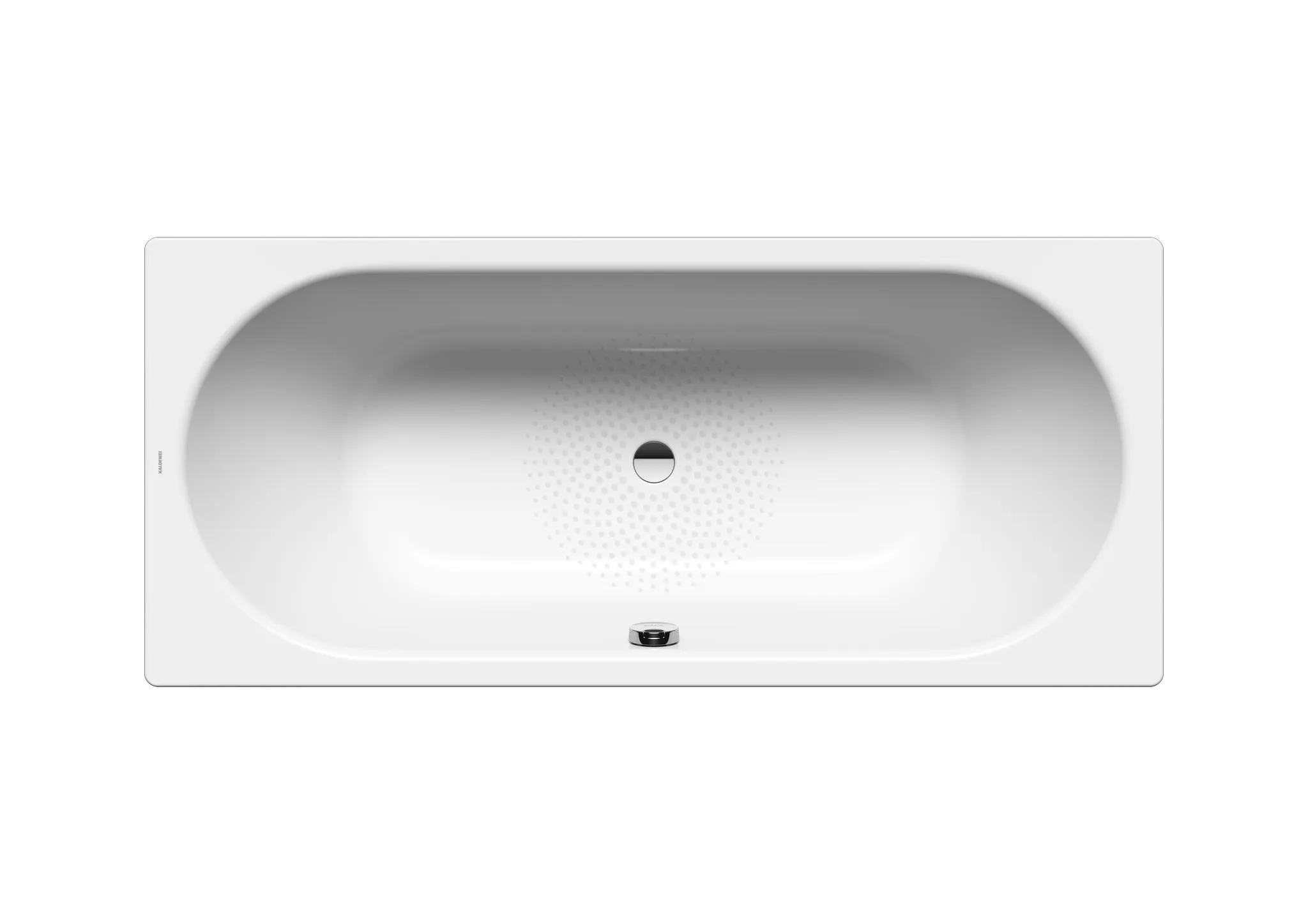 Kaldewei Badewanne „Classic Duo“ rechteck 1800 × 800 mm, ohne Grifflochbohrungen in alpinweiß