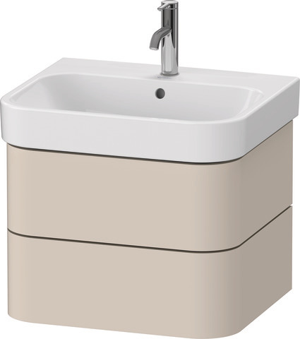 Duravit Waschtischunterschrank wandhängend „Happy D.2 Plus“ 57,5 × 41,5 × 49 cm