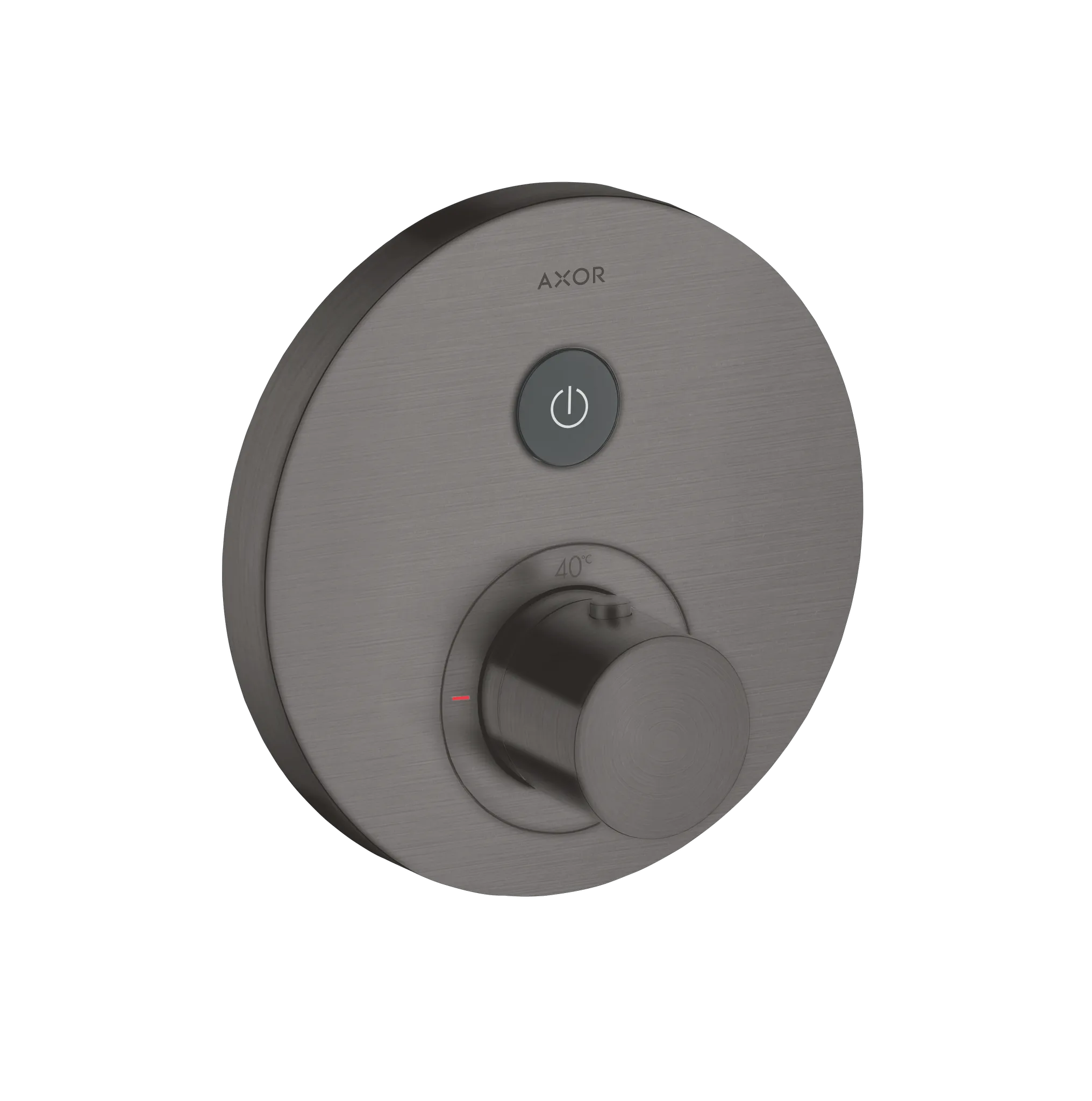 Hansgrohe AXOR ShowerSelect Thermostat Unterputz rund für 1 Verbraucher, Brushed Black Chrome Hansgrohe AXOR ShowerSelect Thermostat Unterputz rund für 1 Verbraucher, Brushed Black Chrome