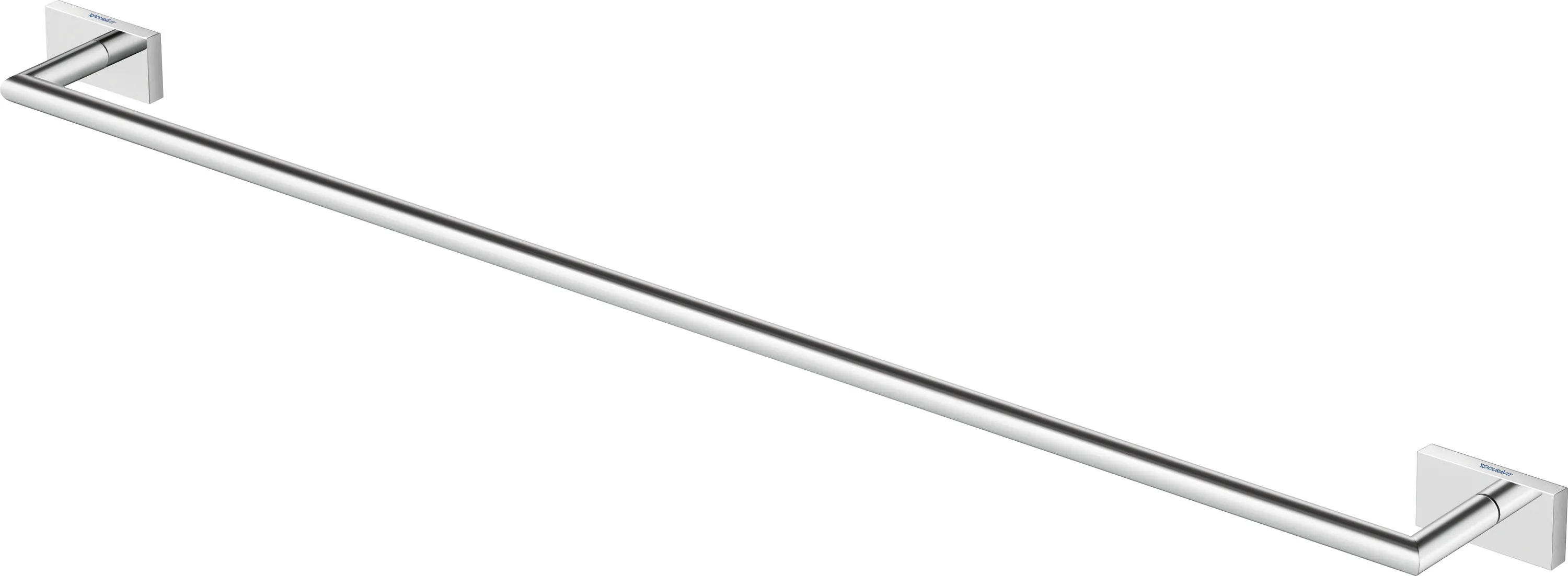 Duravit Badetuchhalter „Karree“, Befestigung sichtbar, 1-armig 80 cm Duravit Badetuchhalter „Karree“, Befestigung sichtbar, 1-armig 80 cm