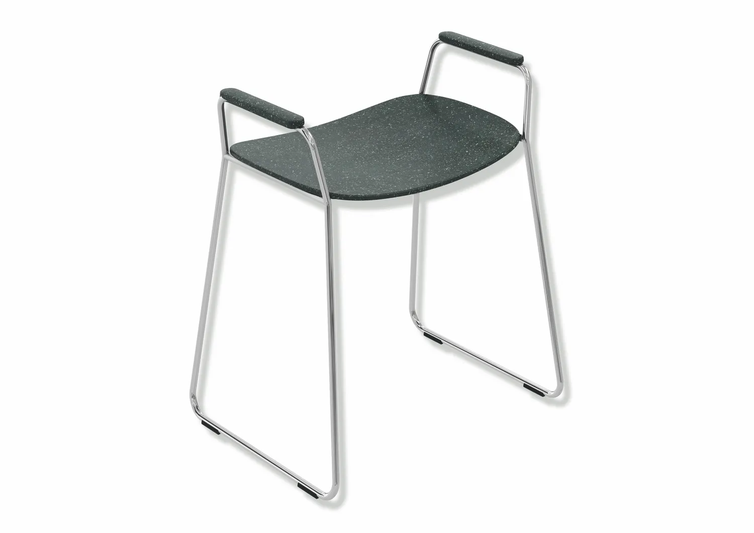 Duschhocker, Gestell verchromt, Sitzfläche und Armpads aus hochwertigem PIR Kunststoff (Post-Industrial-Recycling), Höhe 626 mm, Breite 536 mm, Sitzhöhe 480 mm, Sitzfläche 478 mm breit, in Farbe JH (Waldgrün) Duschhocker, Gestell verchromt, Sitzfläche und Armpads aus hochwertigem PIR Kunststoff (Post-Industrial-Recycling), Höhe 626 mm, Breite 536 mm, Sitzhöhe 480 mm, Sitzfläche 478 mm breit, in Farbe JH (Waldgrün)
