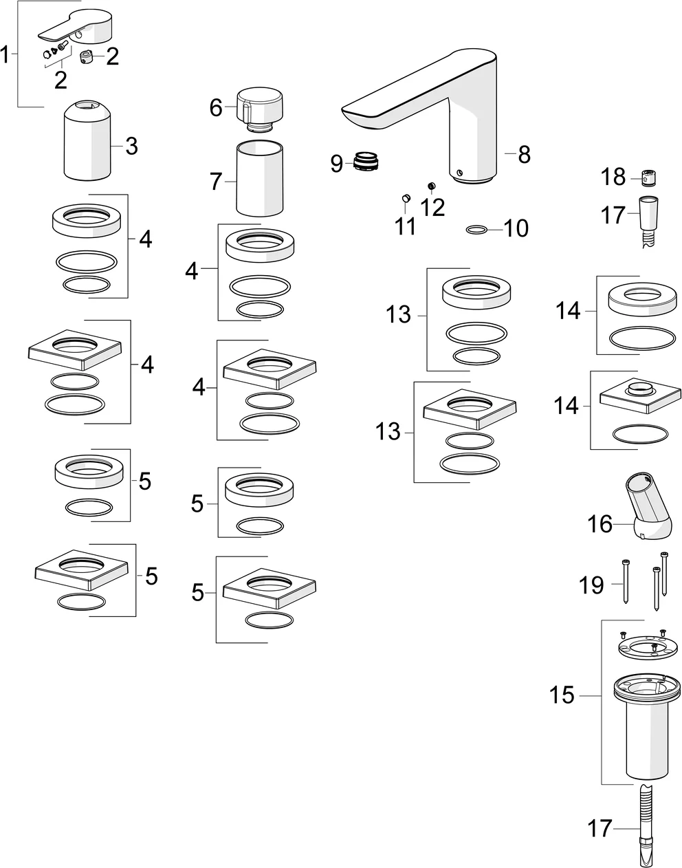 HansaLIGNA Wannenarmatur Einhebelmischer Fertigmontageset für Wanne/Brause 0644 1-strahlig 72 mm Ausladung 180 mm Chrom HansaLIGNA Wannenarmatur Einhebelmischer Fertigmontageset für Wanne/Brause 0644 1-strahlig 72 mm Ausladung 180 mm Chrom
