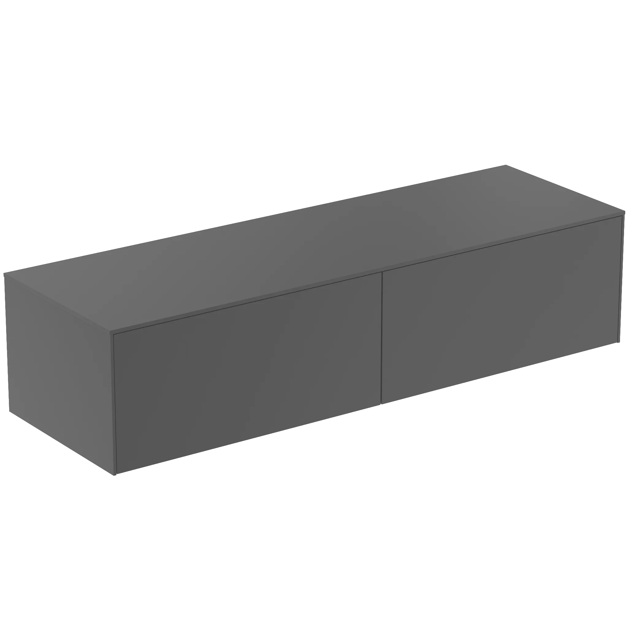 Ideal Standard Conca Auszugsfront für Waschtischunterschrank – links, Anthrazit, 780 x 356 mm Ideal Standard Conca Auszugsfront für Waschtischunterschrank – links, Anthrazit, 780 x 356 mm