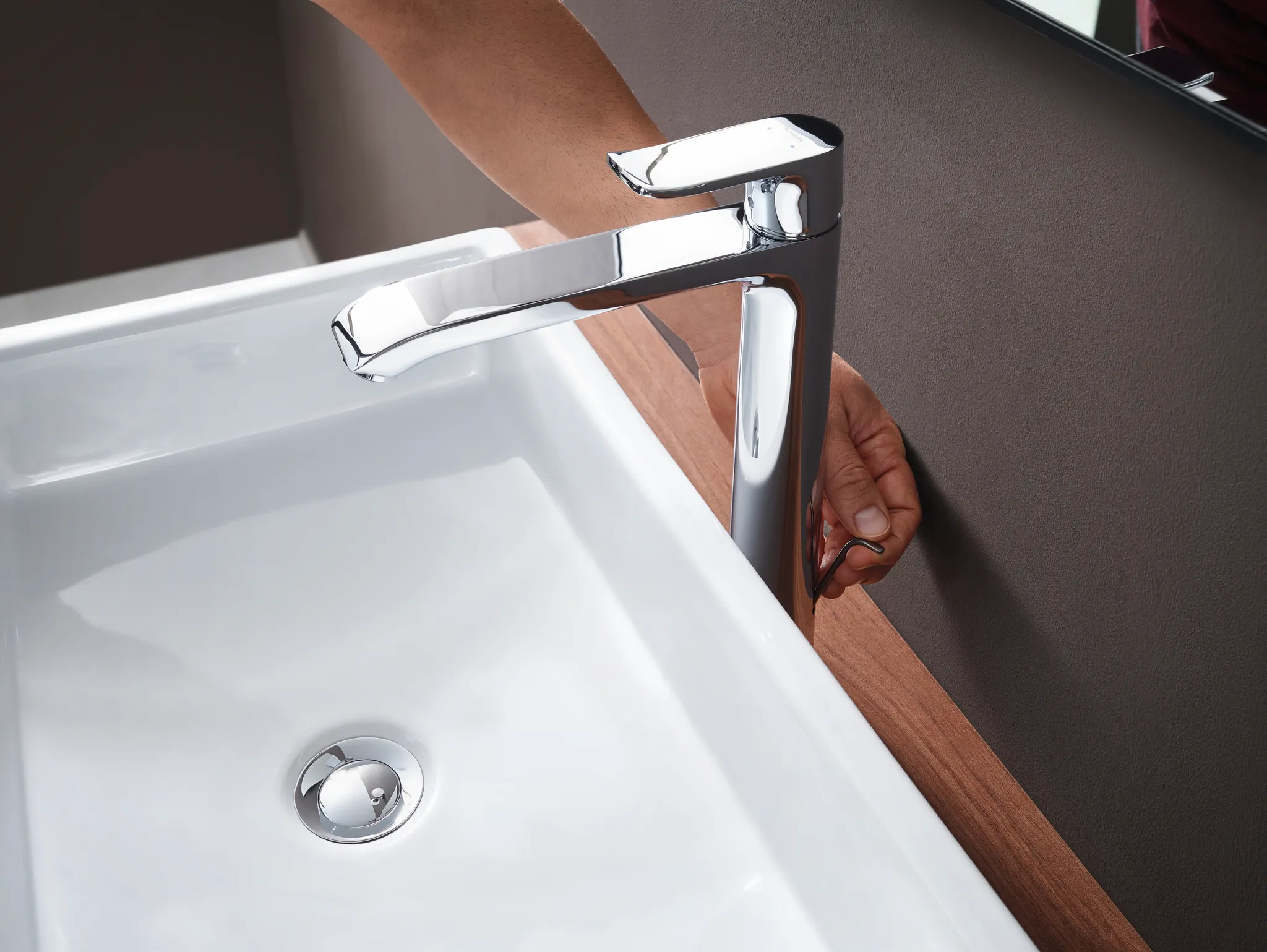 Hansgrohe Mischer Metris Einhebel-Waschtischmischer 260, Chrom Hansgrohe Mischer Metris Einhebel-Waschtischmischer 260, Chrom