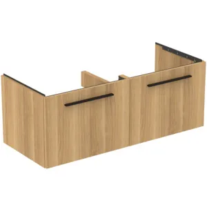 Ideal Standard Waschtischunterschrank „i.lifeB“ 120 × 44 × 50,5 cm Eiche Natur