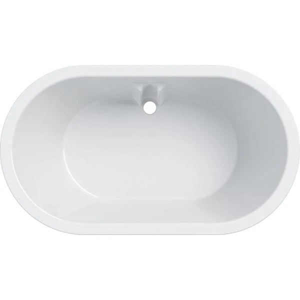 Bambini Ovalbadewanne: B=51.5cm, weiß-alpin