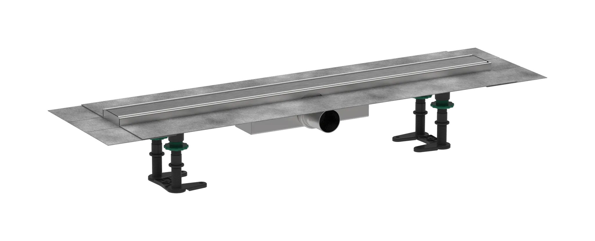 Hansgrohe RainDrain Compact Komplettset Duschrinne 700mm Edelstahl gebürstet Hansgrohe RainDrain Compact Komplettset Duschrinne 700mm Edelstahl gebürstet