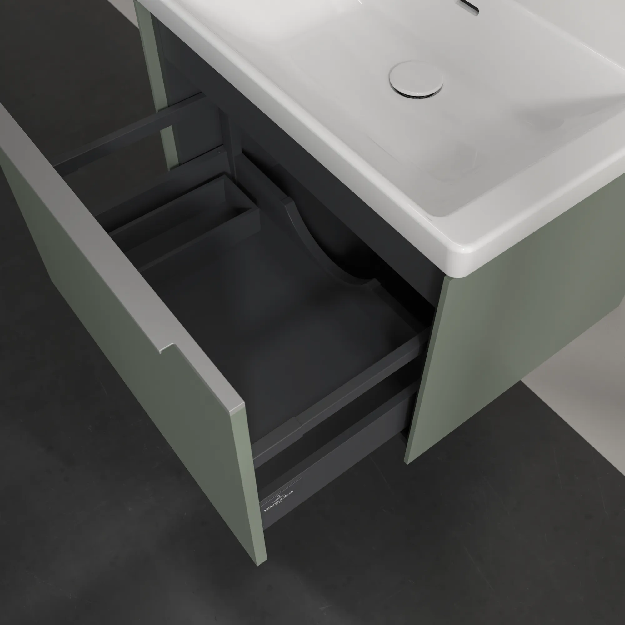 Villeroy & Boch Subway 3.0 Waschbeckenunterschrank C57500 Soft Green Villeroy & Boch Subway 3.0 Waschbeckenunterschrank C57500 Soft Green