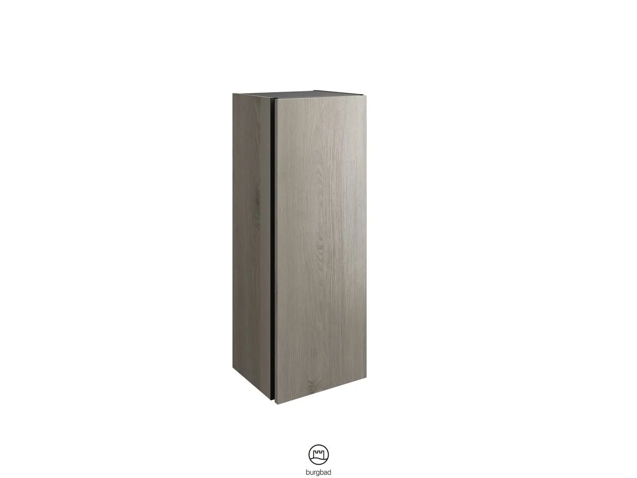 burgbad Hochschrank „Iveo“ 390 × 960 × 360 mm in Weiß Hochglanz
