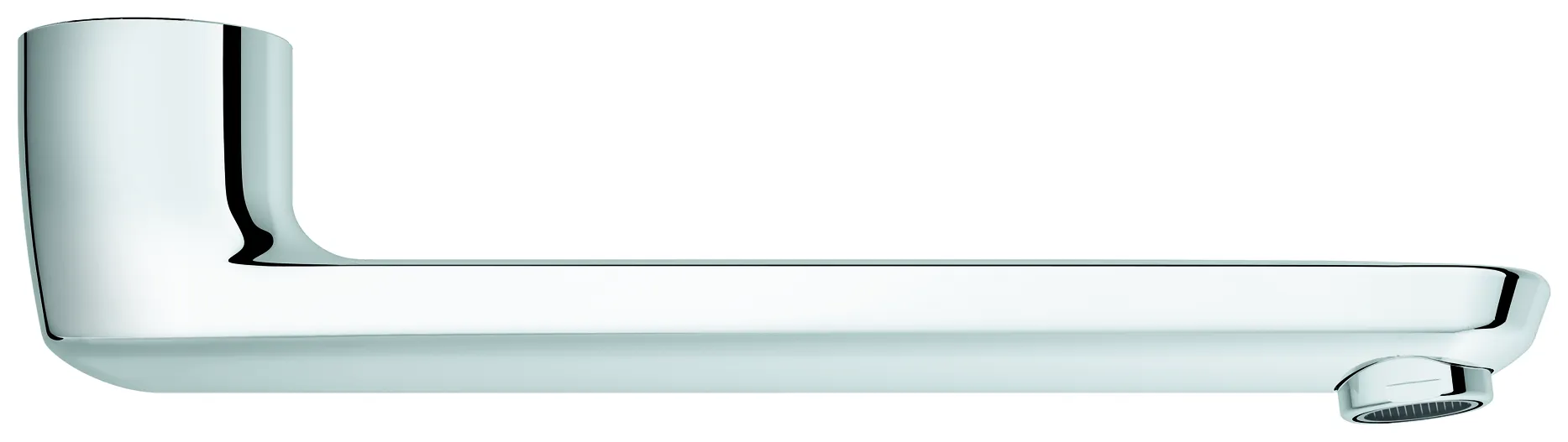 Gussauslauf 13380, Länge 175 mm, chrom Gussauslauf 13380, Länge 175 mm, chrom