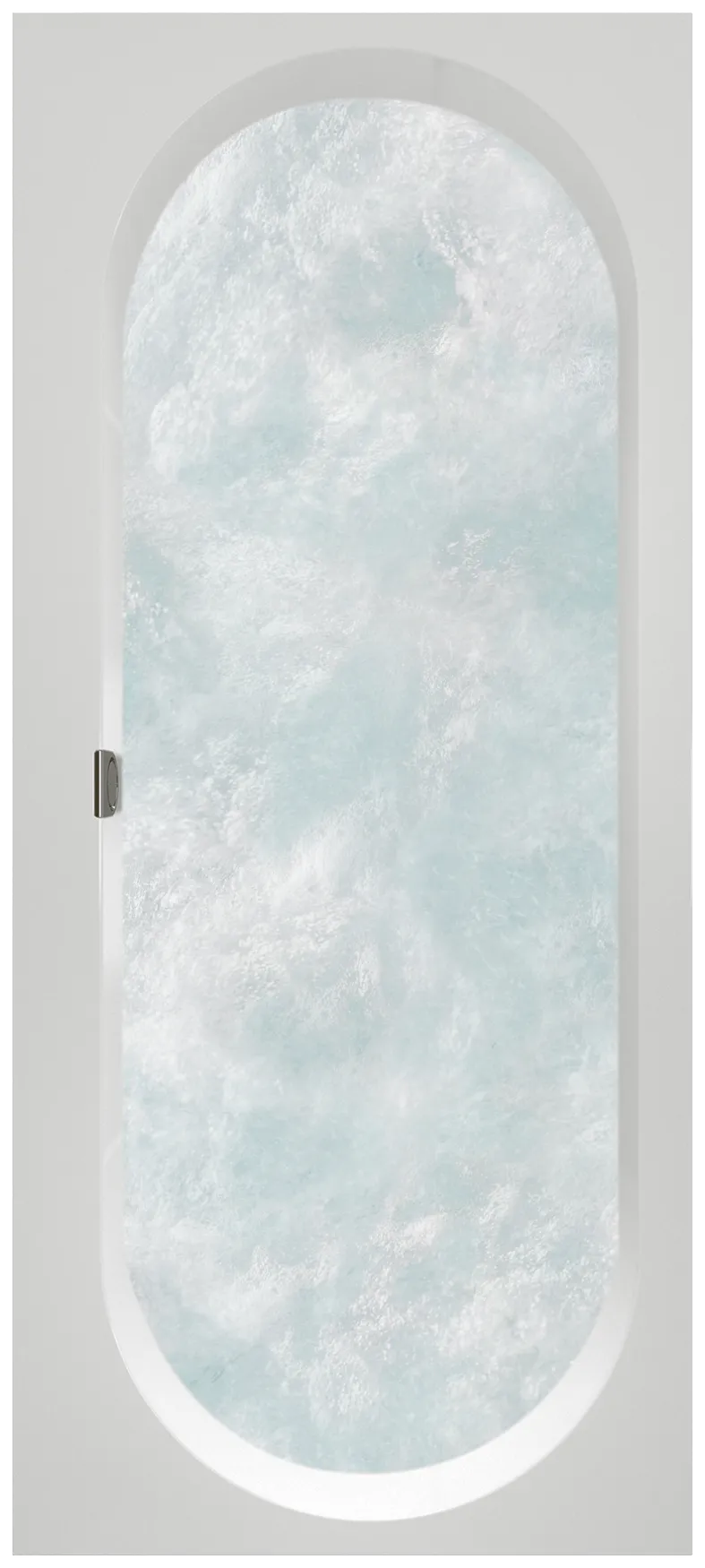Villeroy & Boch Whirlwanne „Oberon 2.0“ mit Whirlsystem „Hydropool Comfort“ rechteck 170 × 75 cm, Mittelablauf in Weiß Alpin Villeroy & Boch Whirlwanne „Oberon 2.0“ mit Whirlsystem „Hydropool Comfort“ rechteck 170 × 75 cm, Mittelablauf in Weiß Alpin
