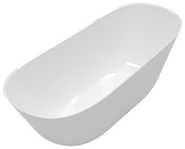Villeroy & Boch Badewanne „Theano Curved Edition“ freistehend soft-edge 170 × 75 cm 