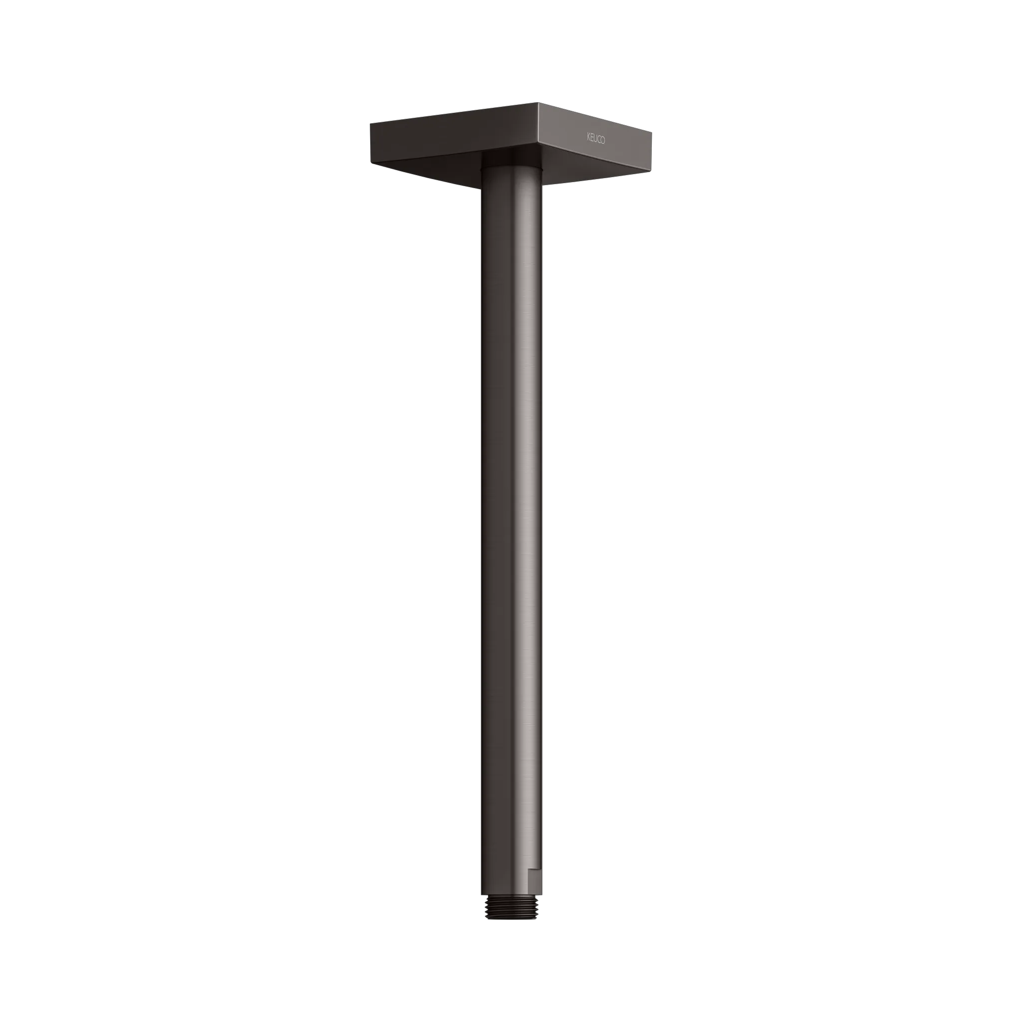Plan blue Brausearm Deckenanschluss 300 mm Titanschwarz gebürstet Plan blue Brausearm Deckenanschluss 300 mm Titanschwarz gebürstet