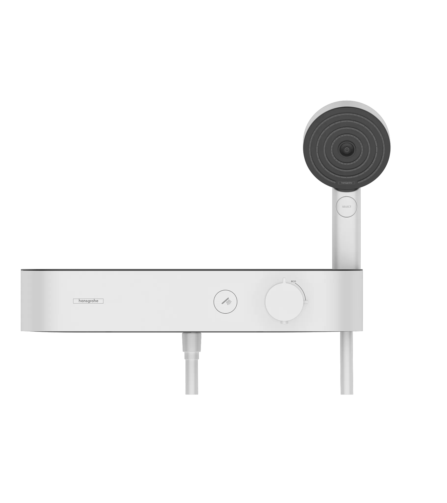 Hansgrohe ShowerTablet Select Brausethermostat 400 Aufputz, Mattweiß Hansgrohe ShowerTablet Select Brausethermostat 400 Aufputz, Mattweiß