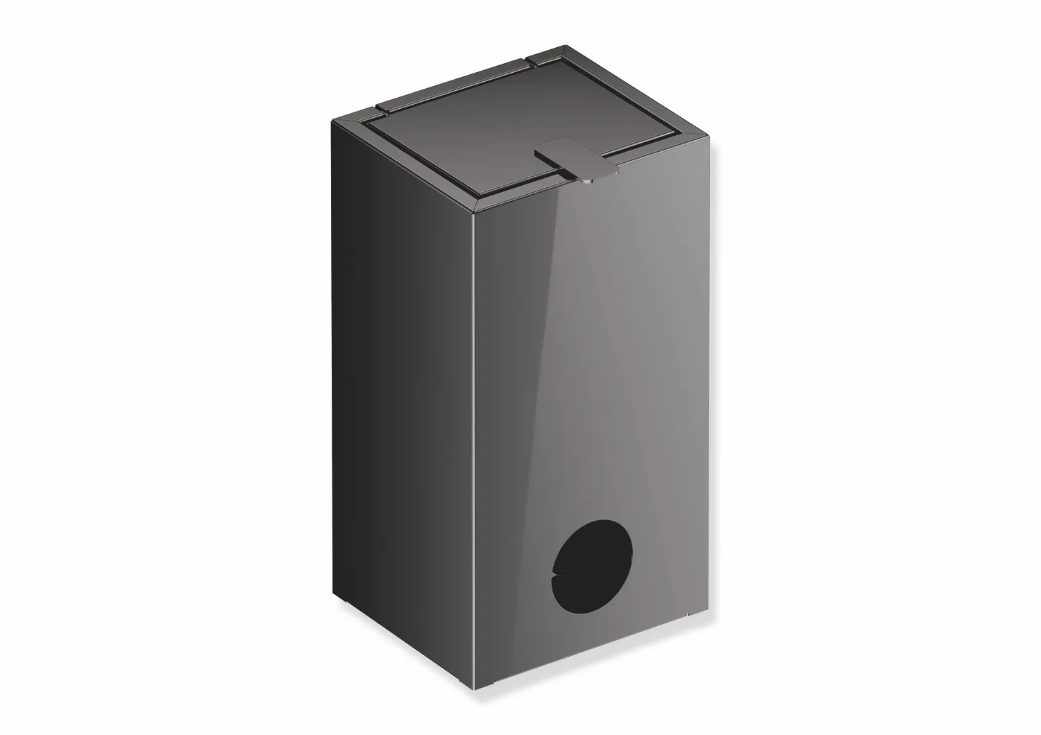 HEWI System 900 Hygienekombination Edelstahl, PVD, ca. 6 Liter, Wandmontage, Schwarzchrom glänzend HEWI System 900 Hygienekombination Edelstahl, PVD, ca. 6 Liter, Wandmontage, Schwarzchrom glänzend