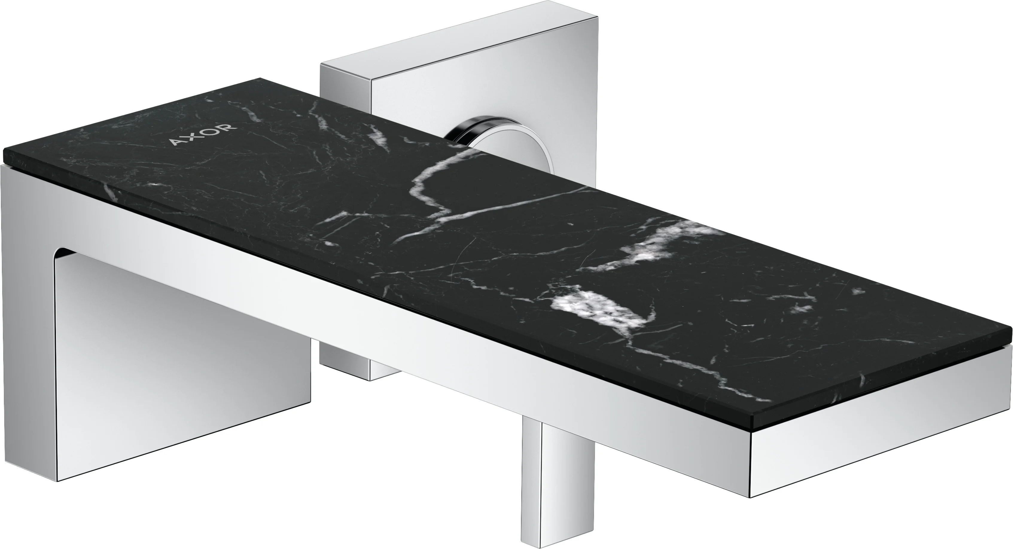 Hansgrohe AXOR MyEdition Einhebel-Waschtischmischer Unterputz, Chrom, Ausladung 221 mm, Auslaufhöhe 82 mm