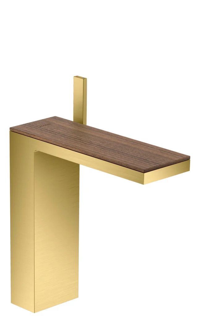 Hansgrohe AXOR MyEdition Platte 245 mm, Amerikanischer Nussbaum, abnehmbar